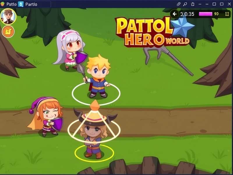 Pattol Hero Magic World Character Selection